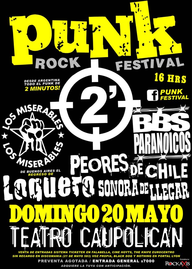 PUNKROCKFESTIVALAFICHE