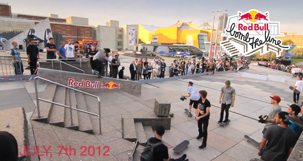 Downhill-Street-Skate-Course-in-Berlin-Red-Bull-Bomb-the-Line-Skateboard-Contest