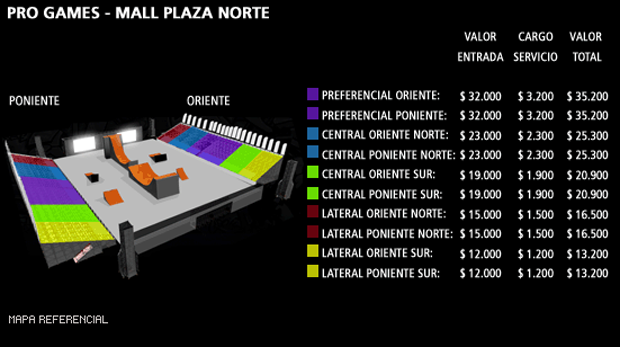 Mapa Progame 2012