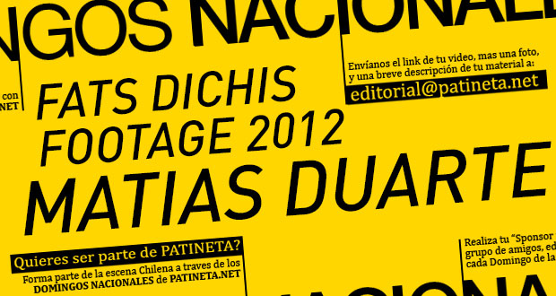 Fats-Dichis---Matias-loro-Duarte-Footage-2012