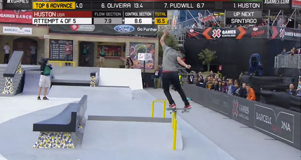 Street-League-Skateboarding-Nyjah-Huston-Flip-Fs-Hurricane