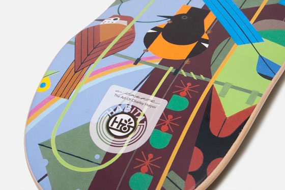 Habitat-Skateboard-Charley-Harper-Monteverde-Collab-2013-detalle