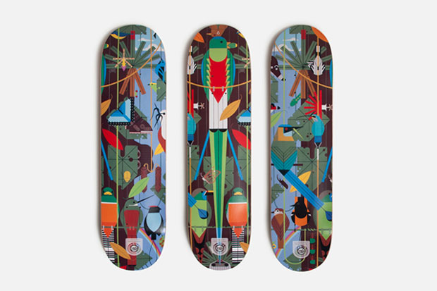 Habitat-Skateboard-Charley-Harper-Monteverde-Collab-2013