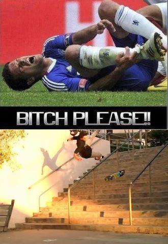 bitch please skate futbol