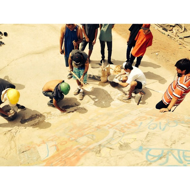 Reconstrucción Voluntaria del Skatepark de Arica-1