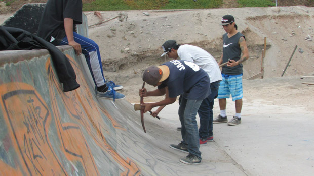Reconstrucción Voluntaria del Skatepark de Arica-11