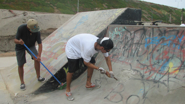 Reconstrucción Voluntaria del Skatepark de Arica-4