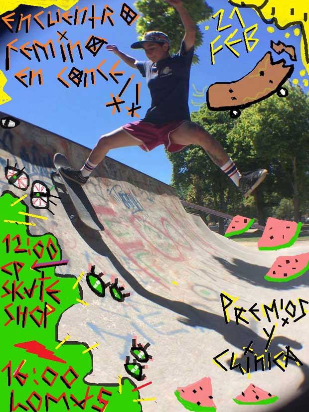 Encuentroescuela-de-skate-femenino-en-Concepció