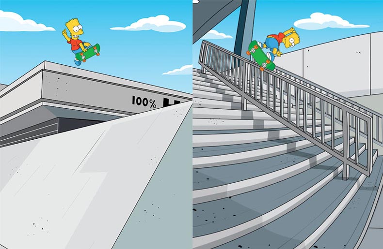 bart simpsons gonz gap
