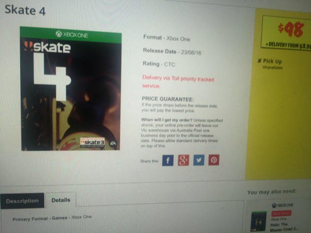 skate 4 patineta