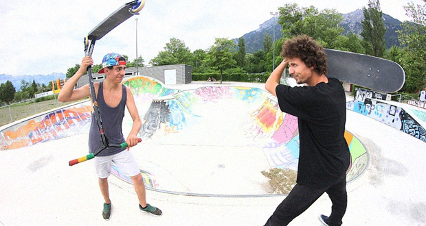cosas-en-un-skatepark-patineta